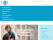 Tablet Screenshot of ggdzeeland.nl